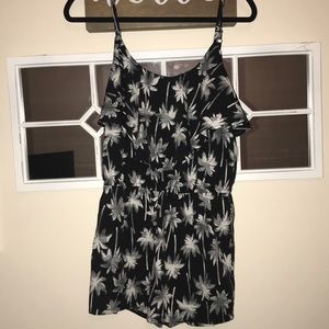 Palm tree romper